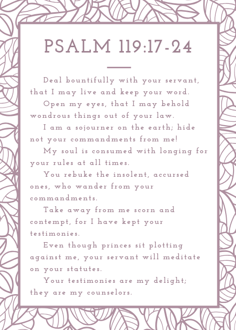 Psalm 119_17-24 ESV