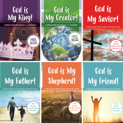 cover images of all six devotionals